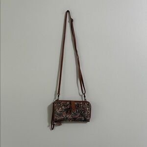 Elegant Brown Patterned Women's Bag